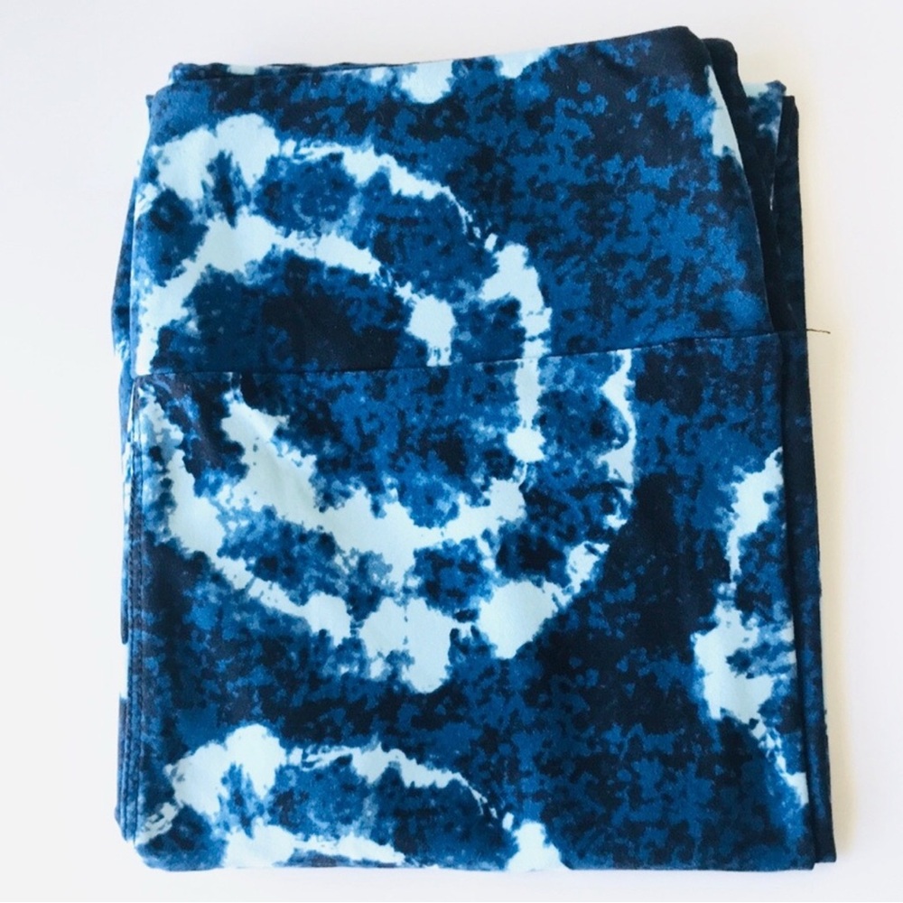 Blue Tie-Dye LuLaRoe Leggings